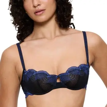 Triumph Triumph BH Comfort Glam Wired Balconette Bra Svart B 70 Dame