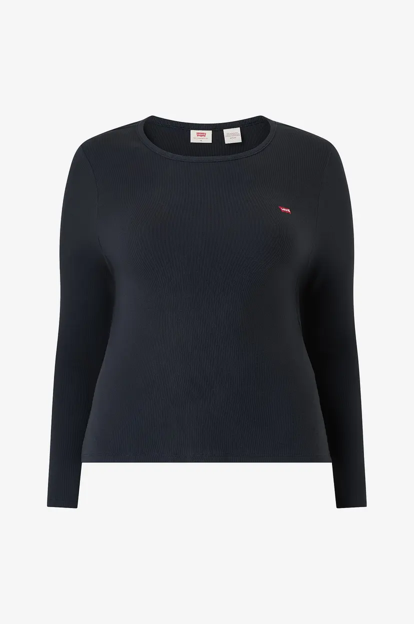 Levi's Plus Topp Pl Hayes Ls - Grå
