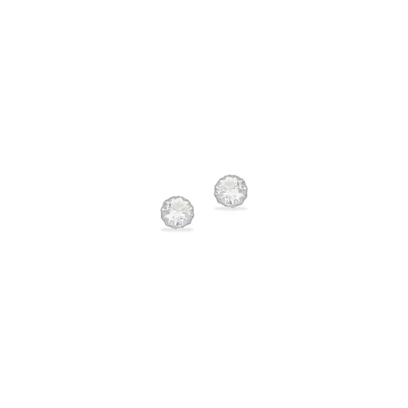 Scrouples Scrouples - Ørestikker med stjernefatning i sølv med zirkonia, 3 mm - 165722