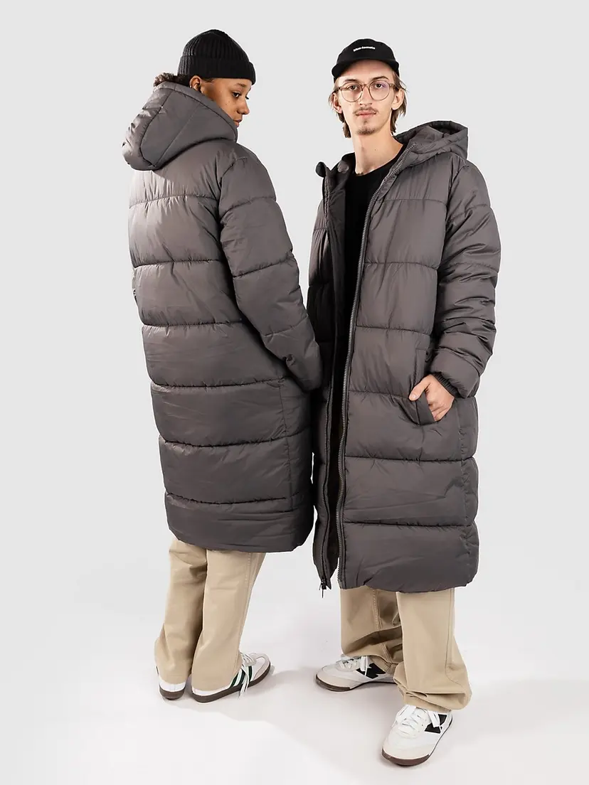 Urban Classics Urban Classics Long Puffer Kåpe svart