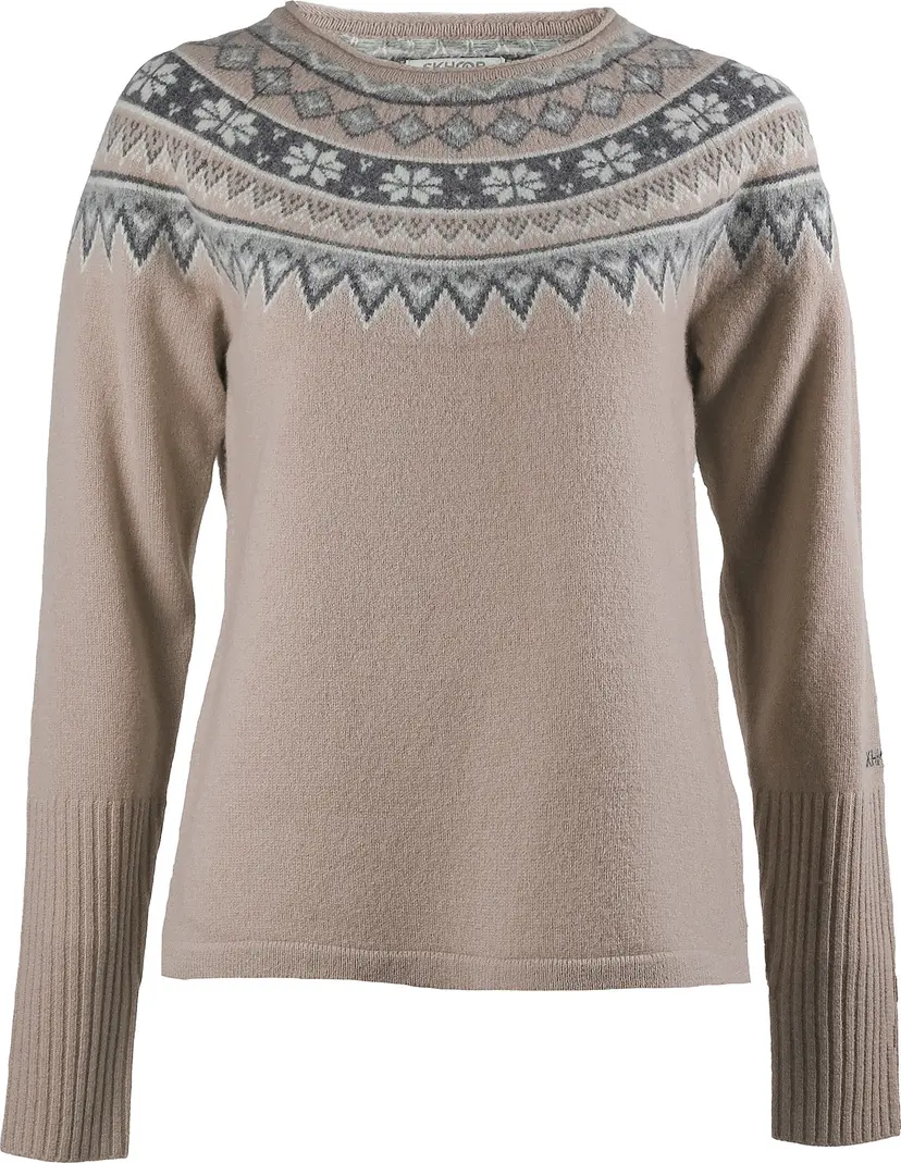 SKHOOP Skhoop Women's Scandinavian Sweater Walnut