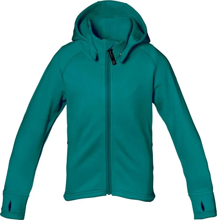 Isbjörn Of Sweden Isbjörn of Sweden Kids' Panda Hoodie Emerald Green