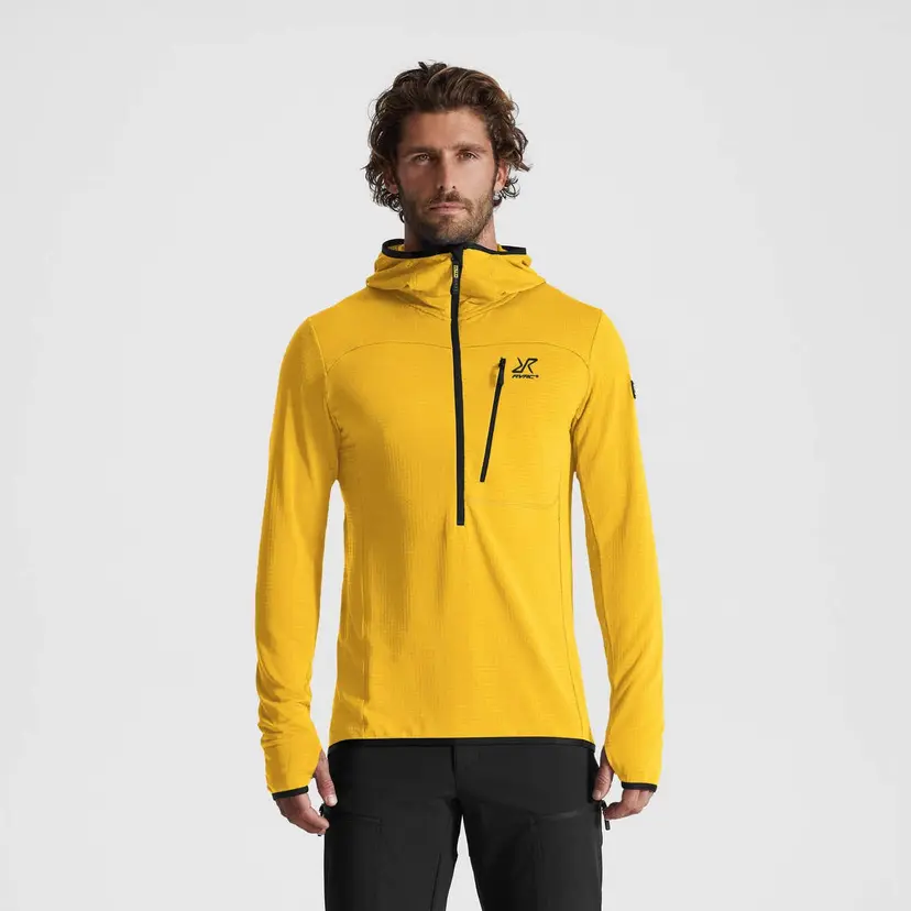 RevolutionRace Ultra Light Mid Hood Herre Yellow