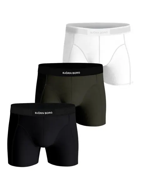 Björn Borg Organic Cotton Stretch Boxers 3-pack