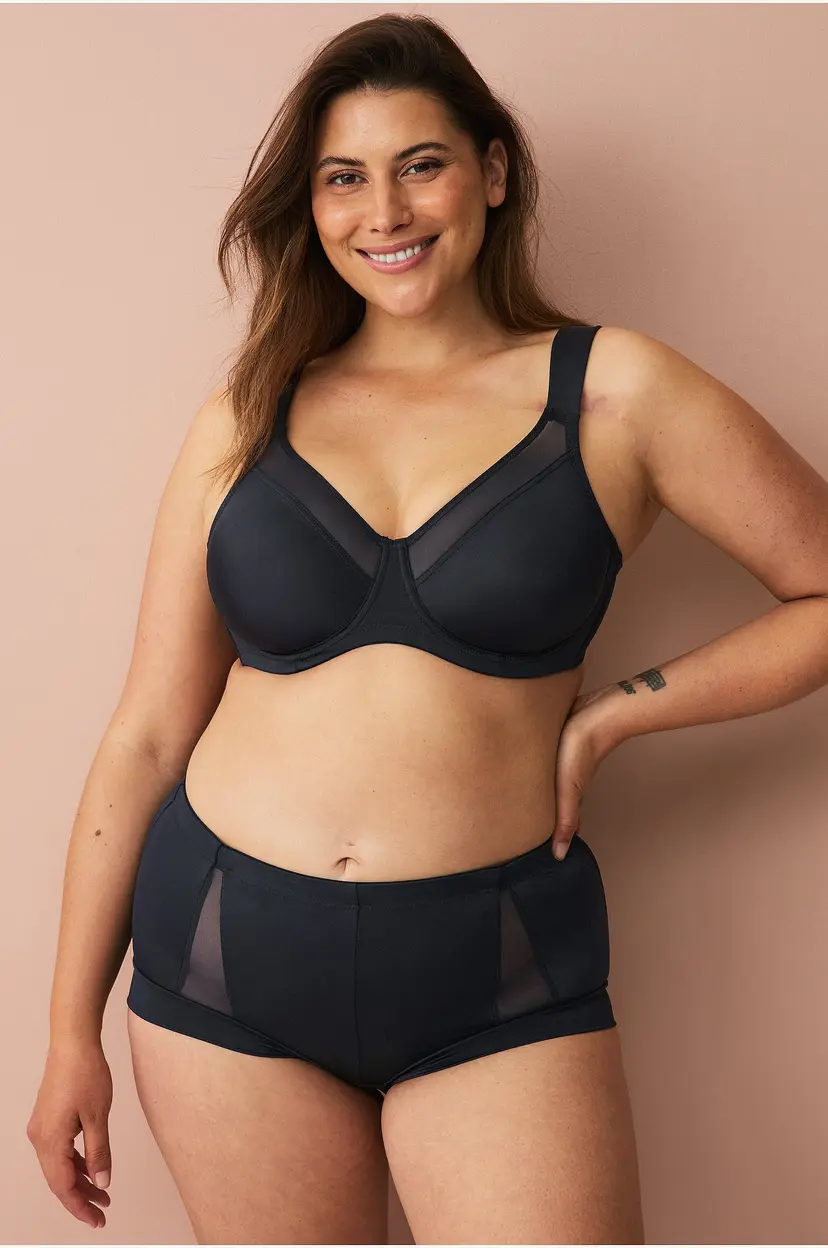 Ellos Collection Shapingtruse - medium support - Svart
