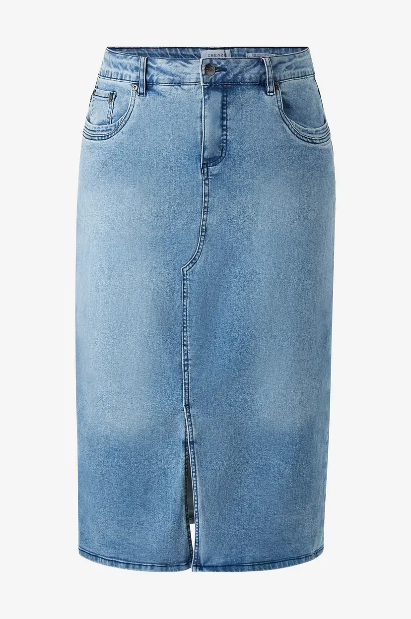 Zhenzi Denim skjørt Fay 592 - Blå