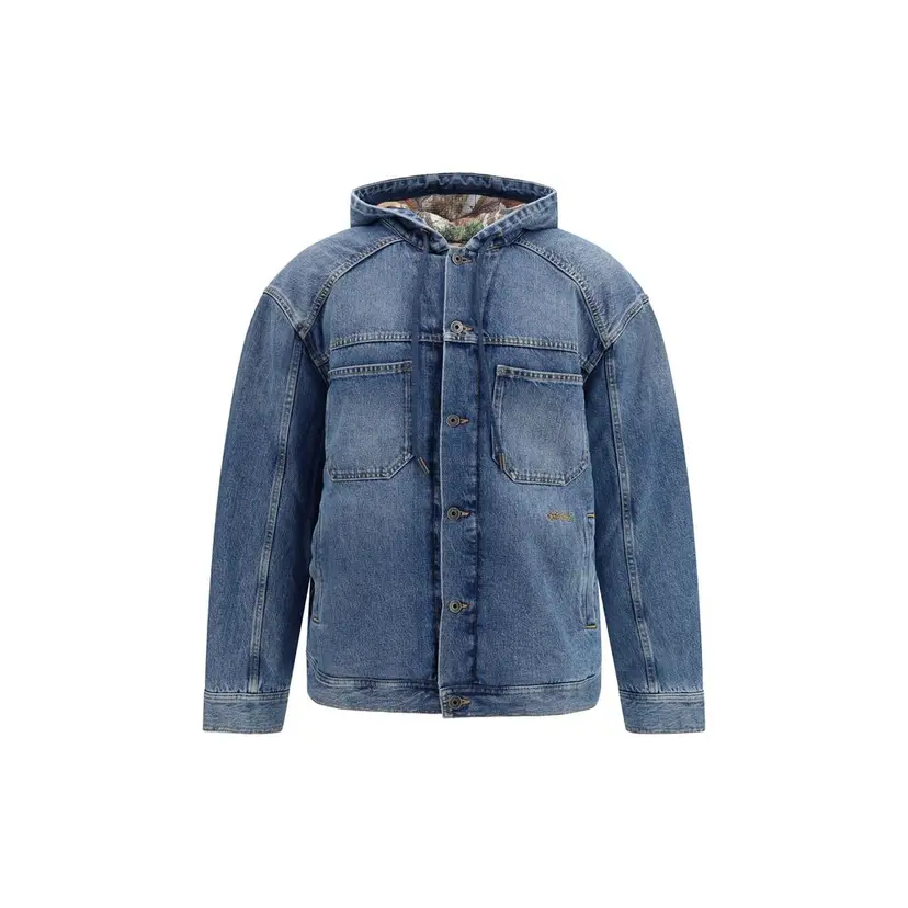 Off White Off-White Denimjakker – Blå