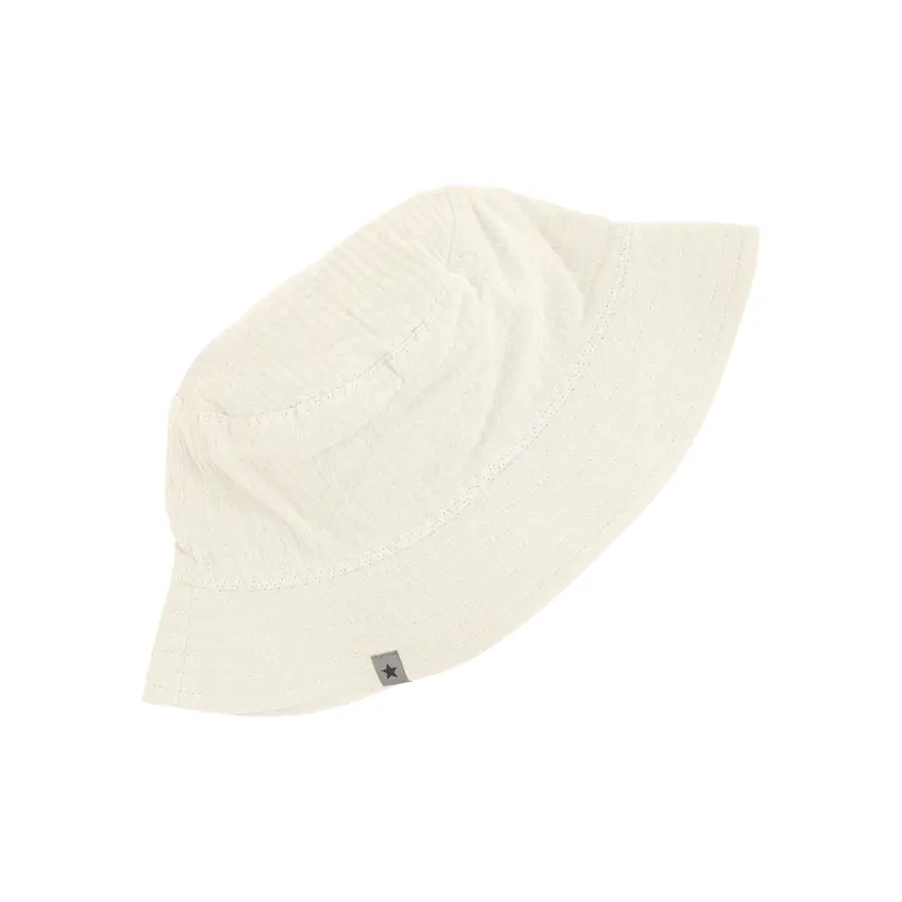 Huttelihut Huttelihut - Solhatt Bucket Hat Muslin Antique White
