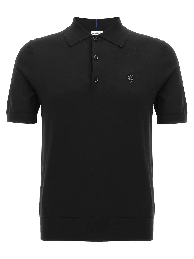 Burberry Burberry Poloskjorter – Svart