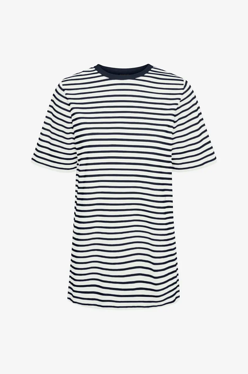 Pieces T-skjorte pcAbby SS Loose Tee - Hvit