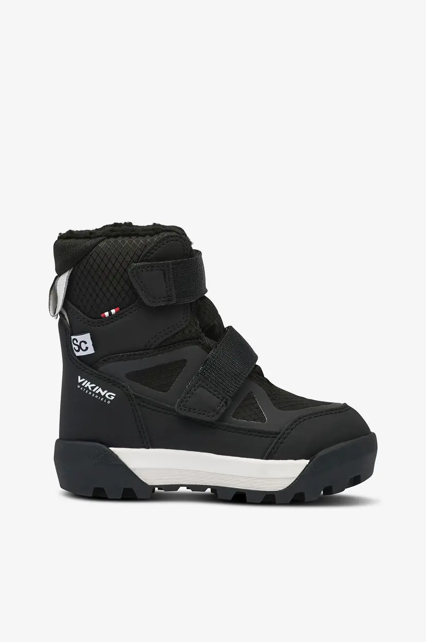 Viking Vinterskoletter Constrictor Warm SC WP 2V - Svart
