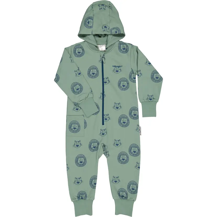 Geggamoja College Jumpsuit Tiger Grön - 98/104