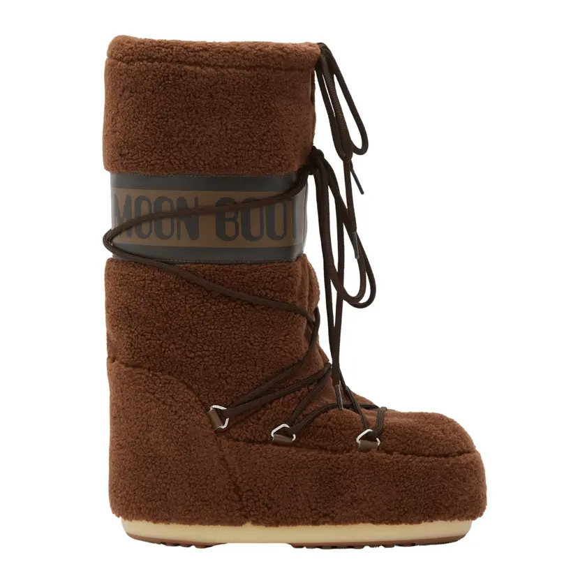 Moon Boot Moon Boot - Icon Fleece Boots Brown