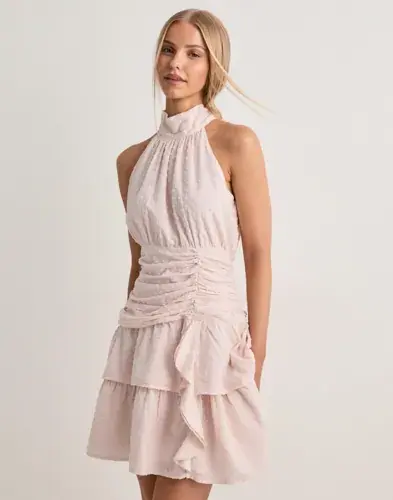 Neo Noir Neo Noir - Rosa - Amaris Dobby Dress