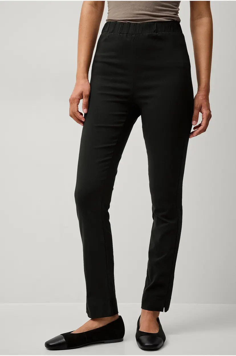 Ellos Collection Flexy Slim fit tregging i superstretch - Svart