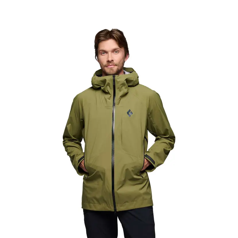 Black Diamond Black Diamond Men's Highline Stretch Shell Jacket Crag Green