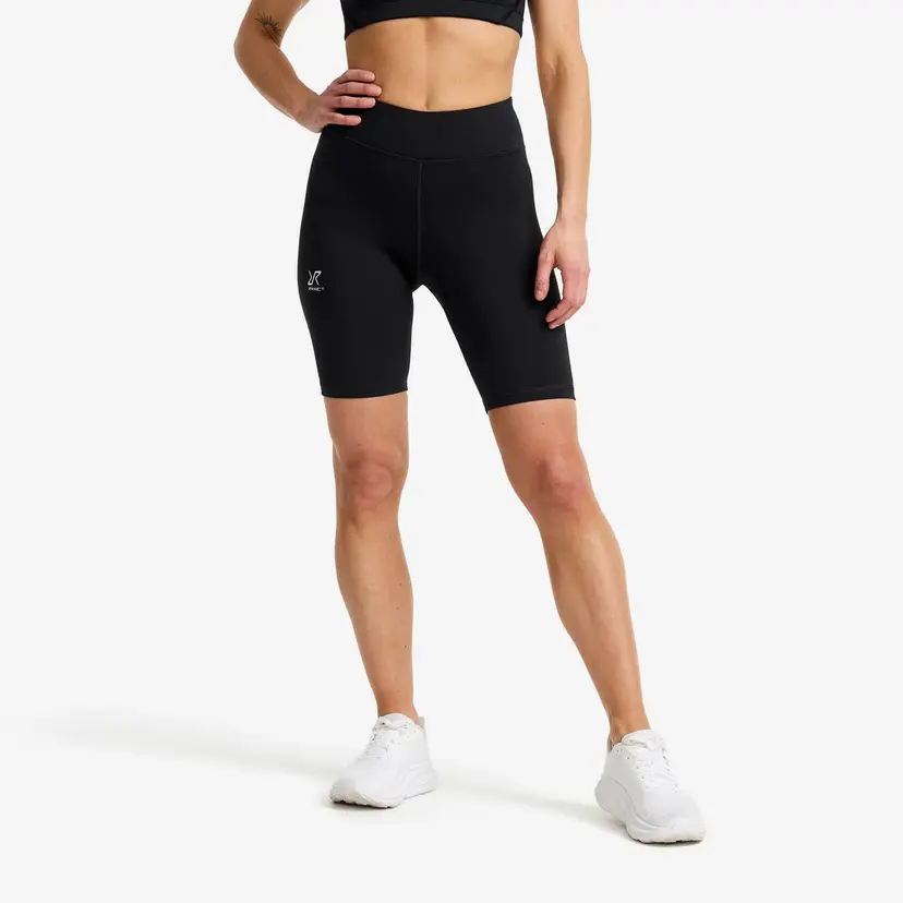 RevolutionRace Flow High-waisted Biker Shorts Dame Black