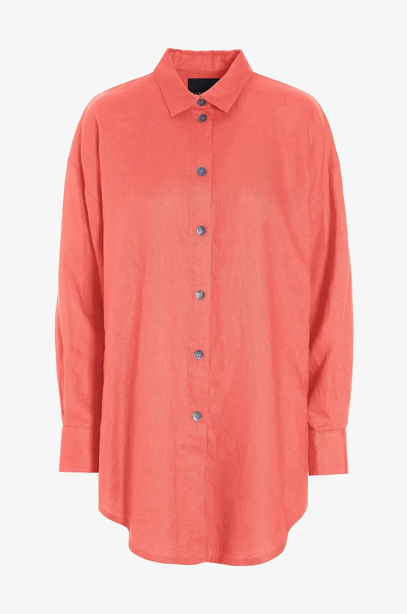Bitte Kai Rand Linskjorte Airy - Rosa