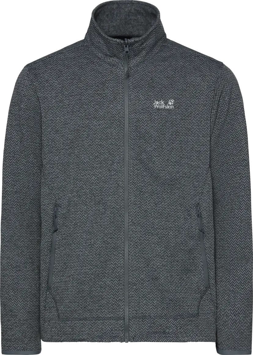Jack Wolfskin Jack Wolfskin Men's Pinetrail Full Zip Grey Odessa