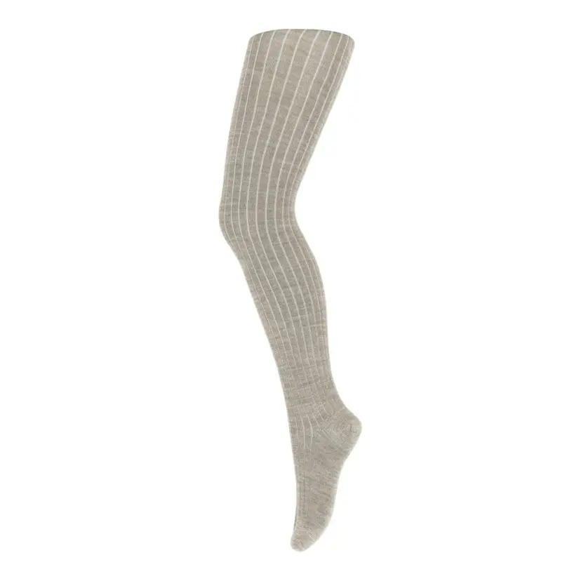 MP MP - Strømpebukse Ull og Bambus Lenox Beige Melange