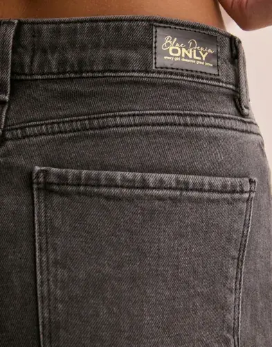 ONLY Only - Grå - Onlemily Stretch Hw St Ak Dnm CRO61