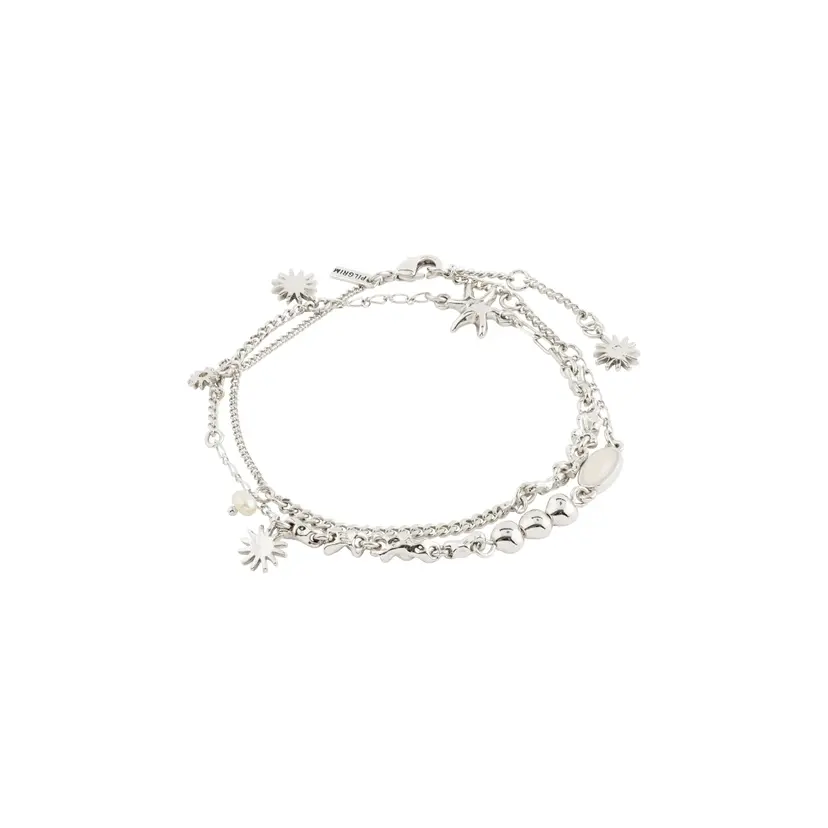 Pilgrim Pilgrim PRISM armbånd sølvbelagt