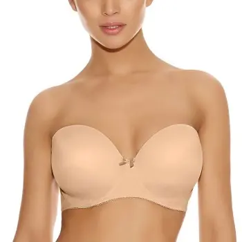 Freya Freya BH Deco Moulded Strapless Bra Beige C 75 Dame