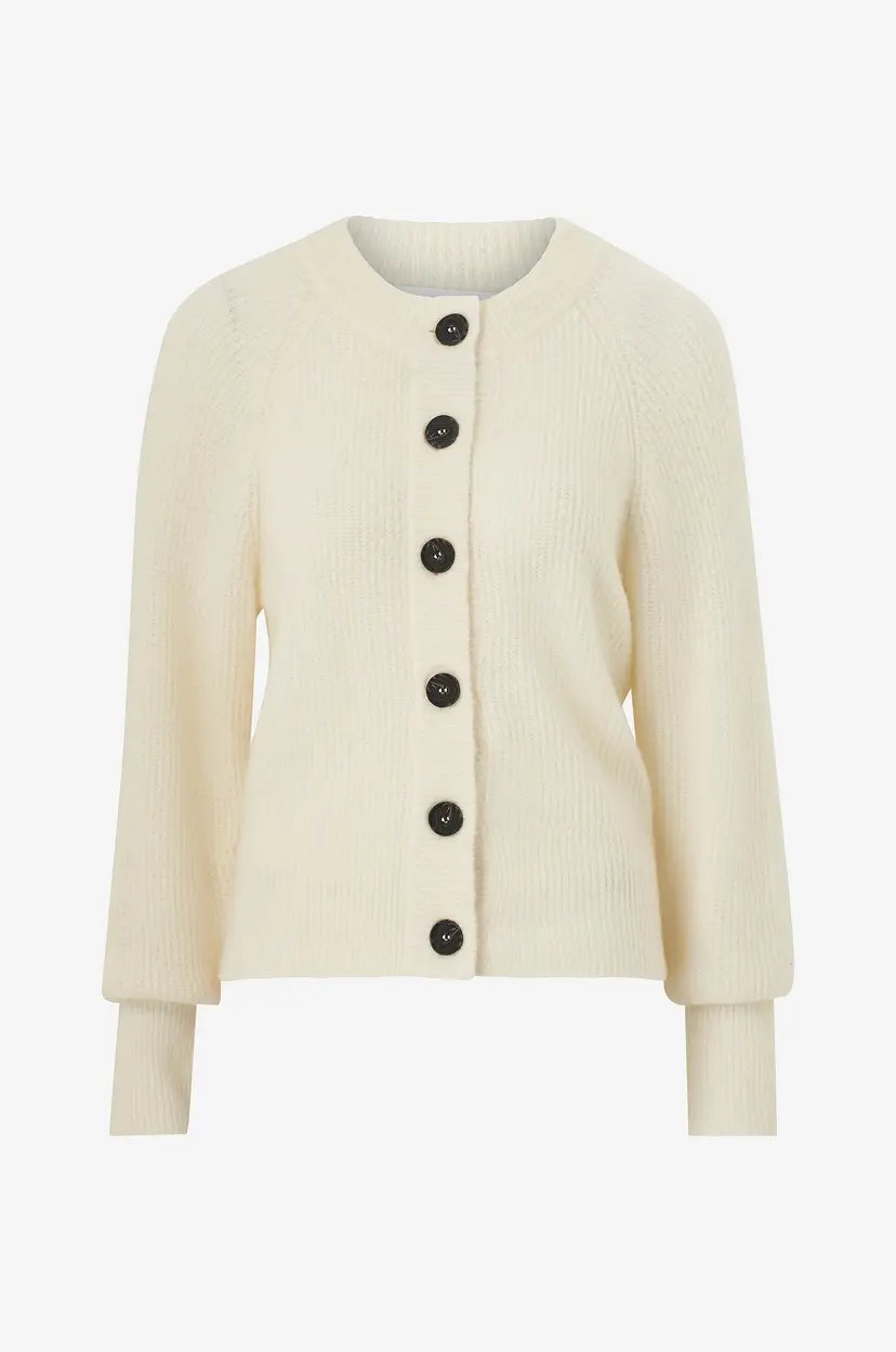 Karen By Simonsen Kardigan DebbieKB Short Cardigan - Hvit