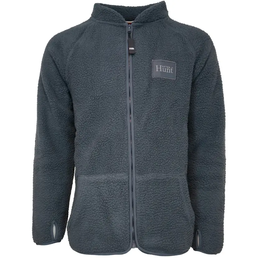 After Hunt After Hunt Fleecejacka Dark Grey