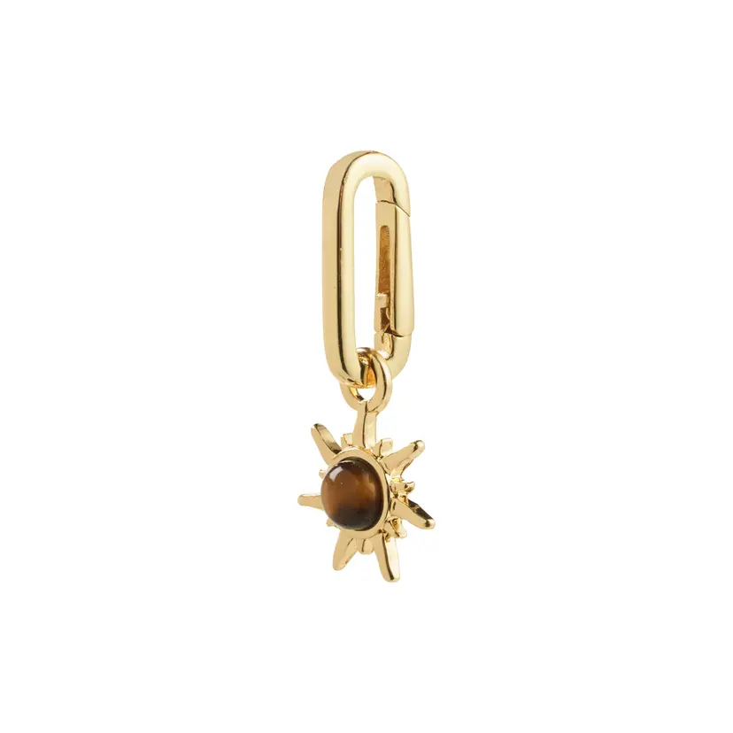 Pilgrim Pilgrim CHARM stjernesol-anheng, gullbelagt