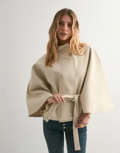 Nelly Nelly - Beige - Fancy Poncho Jacket