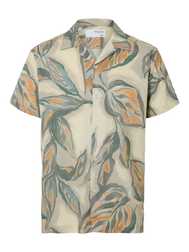SELECTED SLHREGAIR SHIRT SS MIX W