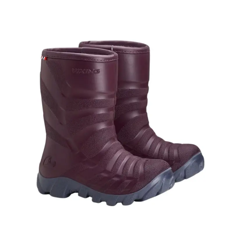 Viking Viking - Thermostøvel Ultra Warm Grape/ Grey