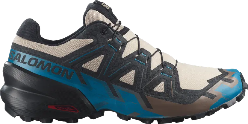 Salomon Salomon Men's Speedcross 6 Oxford Tan / Black / Mykonos Blue