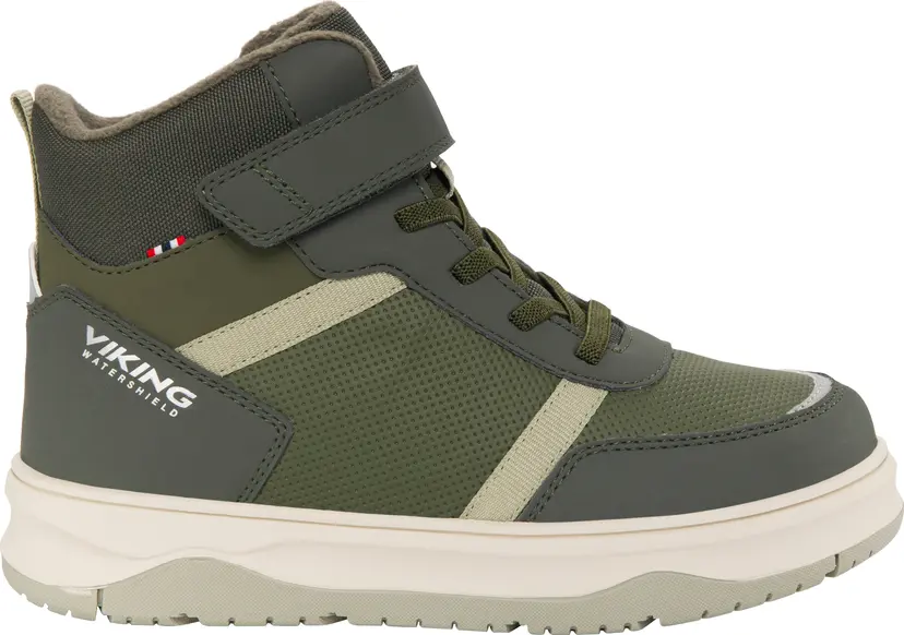Viking Footwear Viking Footwear Kids' Squad Warm Waterproof 1v Olive