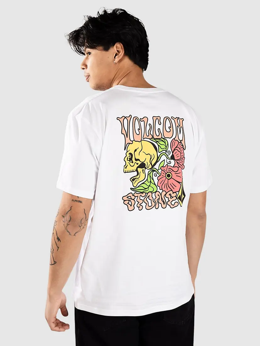 Volcom Volcom Tooflow Bsc T-skjorte hvit