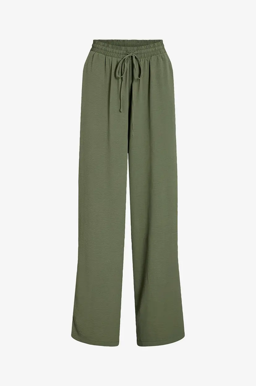 Vila Bukser viJosa HW Wide Pants - Grønn