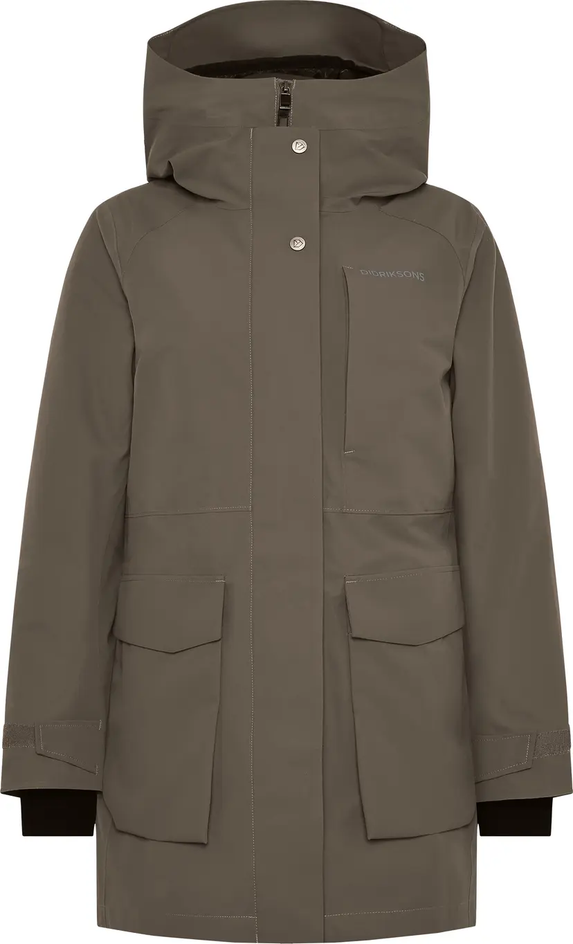 Didriksons Didriksons Women's Harriet Parka Mocha Brown