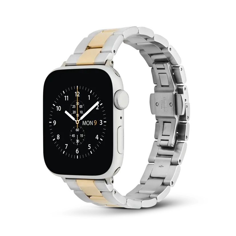 Daniel Wellington Silver/gold Smartwatch Strap Iconic Link Two-tone | DW