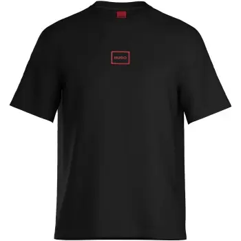 Hugo HUGO Laze T-Shirt D1 Svart bomull Large Herre