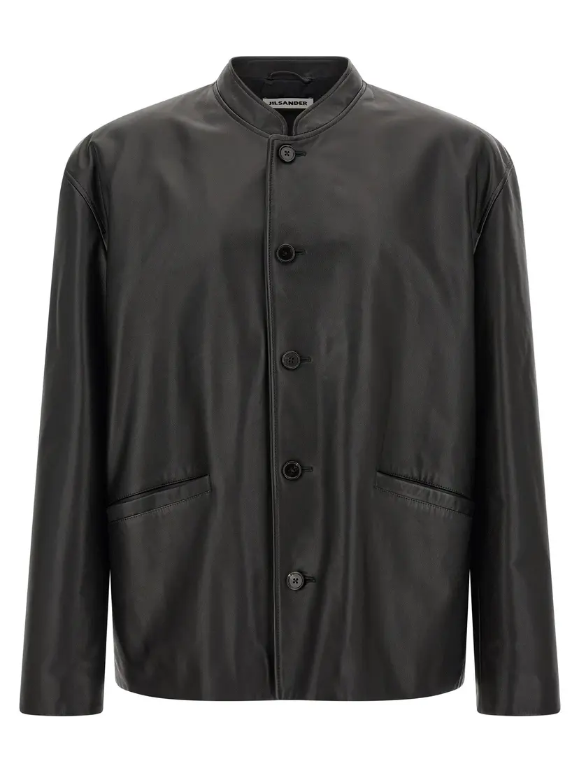 Jil Sander Jil Sander Skinnjakker – Svart