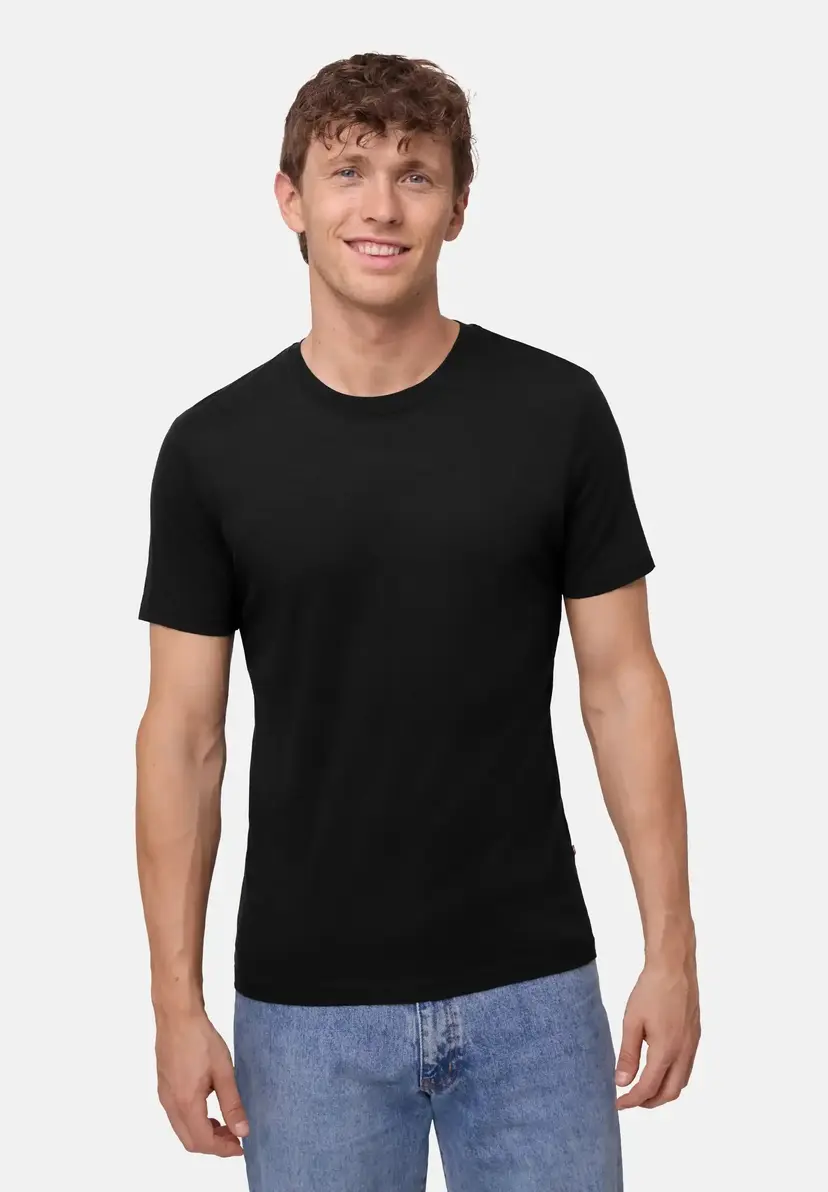 DANISH ENDURANCE DANISH ENDURANCE MERINO T-SHIRT, Sort, 3XL