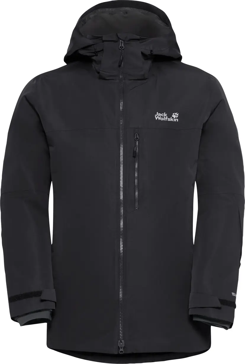 Jack Wolfskin Jack Wolfskin Men's Flowline 3in1 Jacket Black