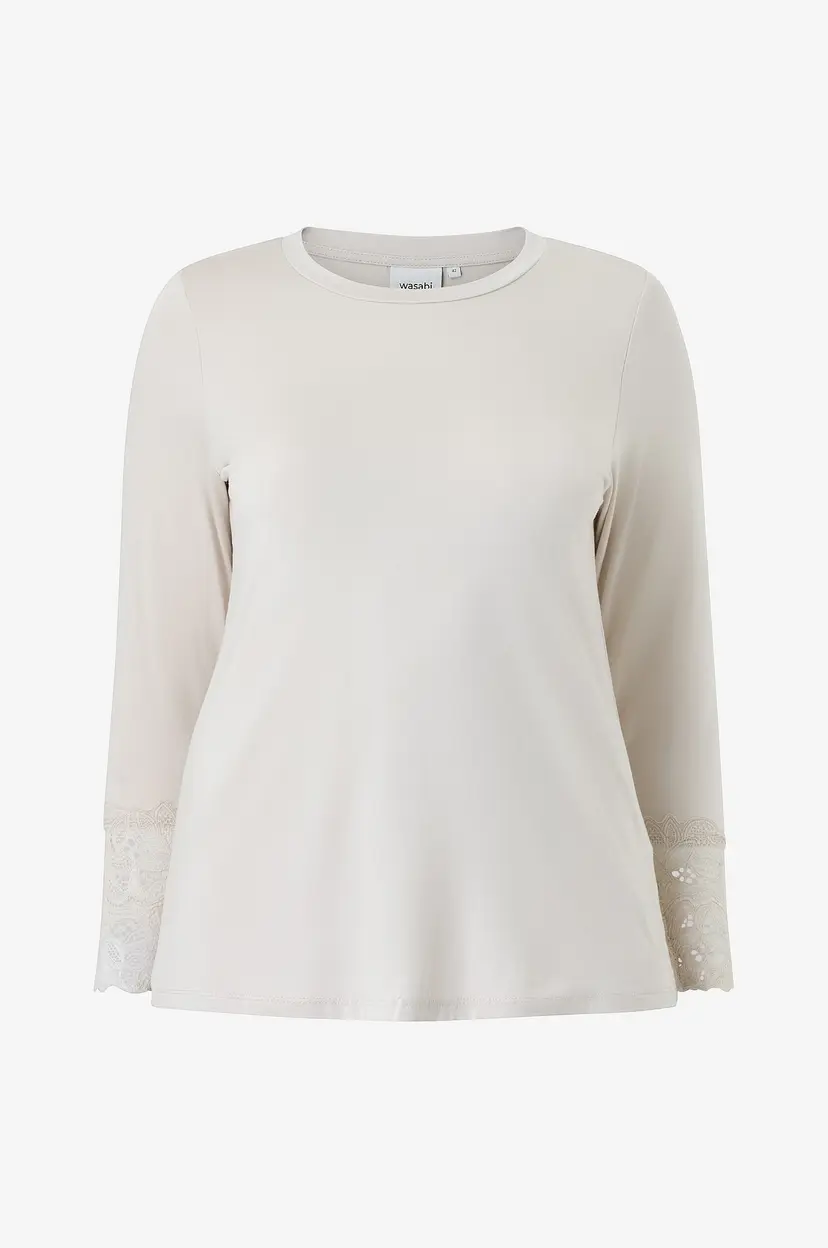 Wasabiconcept Langermet topp Wa-Stella 24 - Beige
