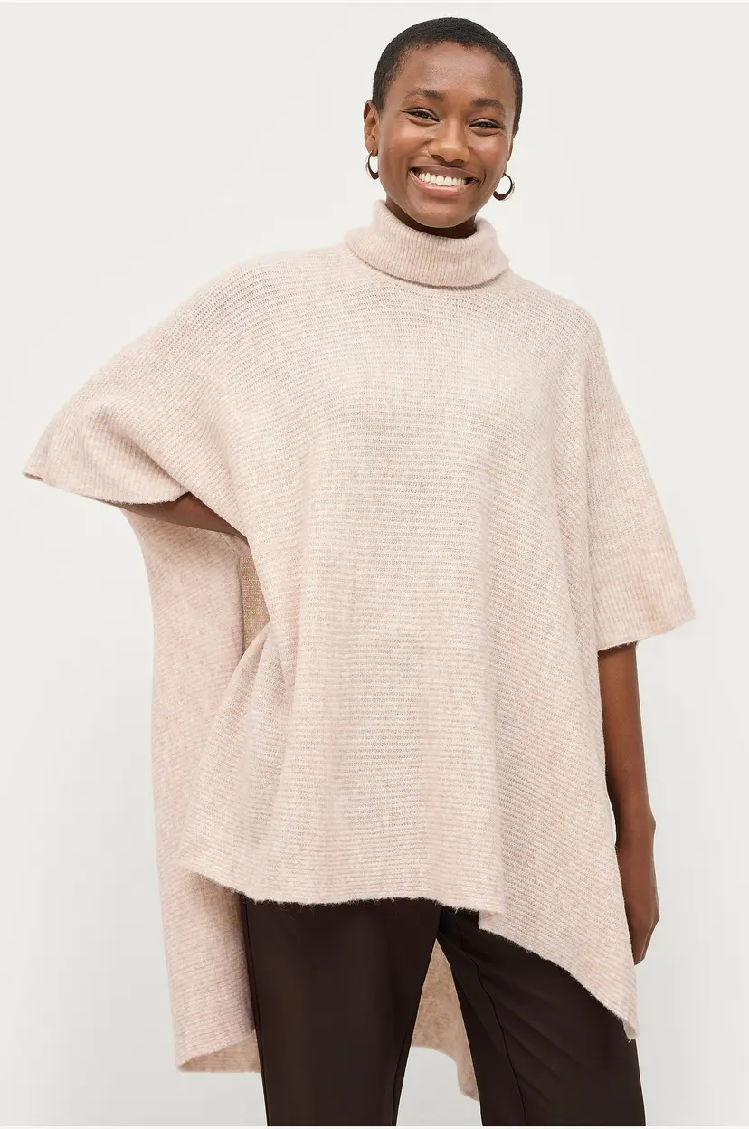 Ellos Collection Poncho Sima - Beige