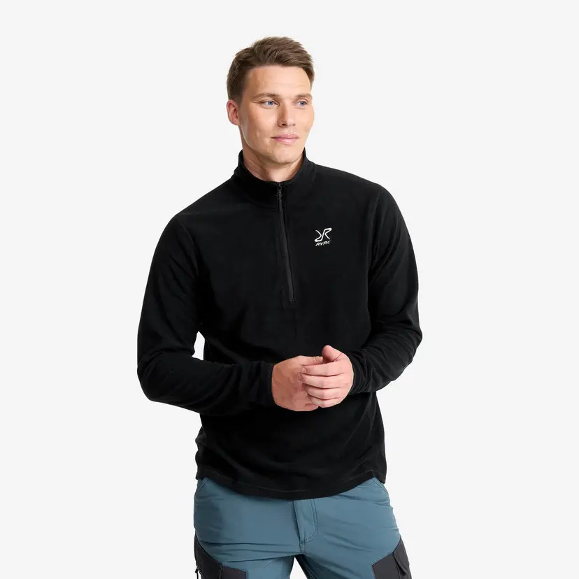 RevolutionRace Hiker Half-zip Fleece Herre Black