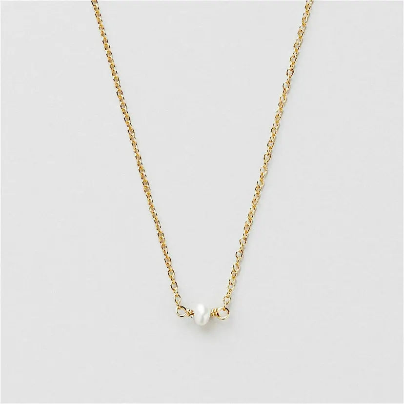 Safira Mini Pearl Halskjede