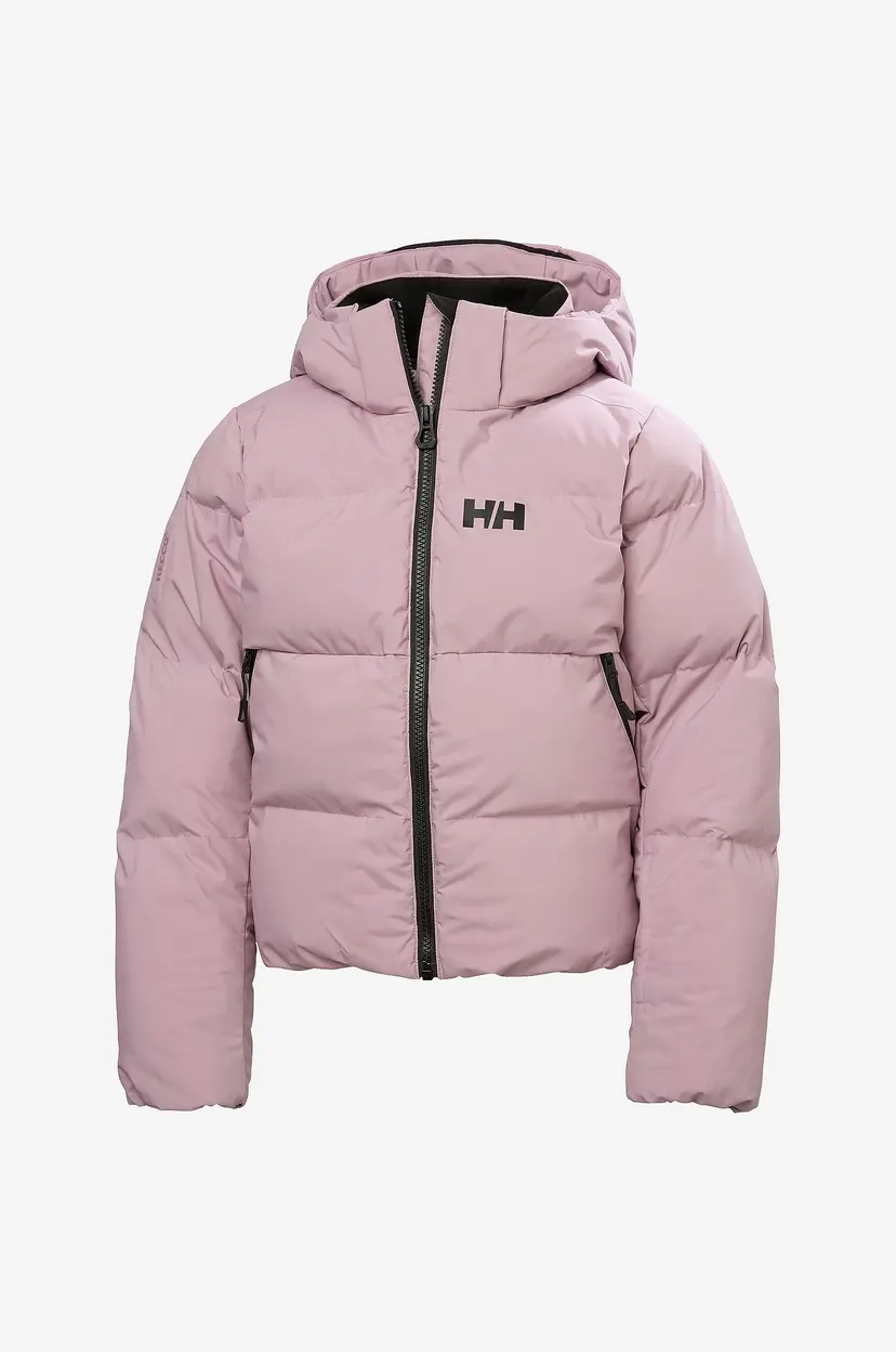 Helly Hansen Skijakke JR Nora Short Puffy Jacket - Lilla