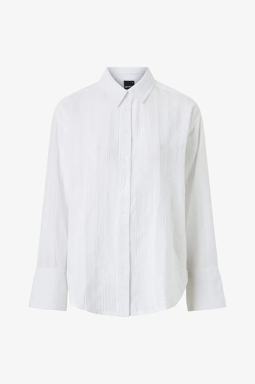 Gina Tricot Skjorte Structure - Flerfarget