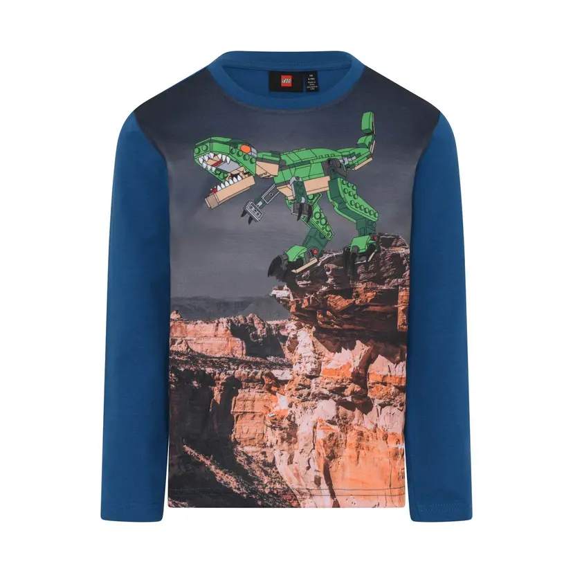 LEGO Kidswear LEGO Kidswear Iconic langermet t-skjorte Taylor 711, Blå